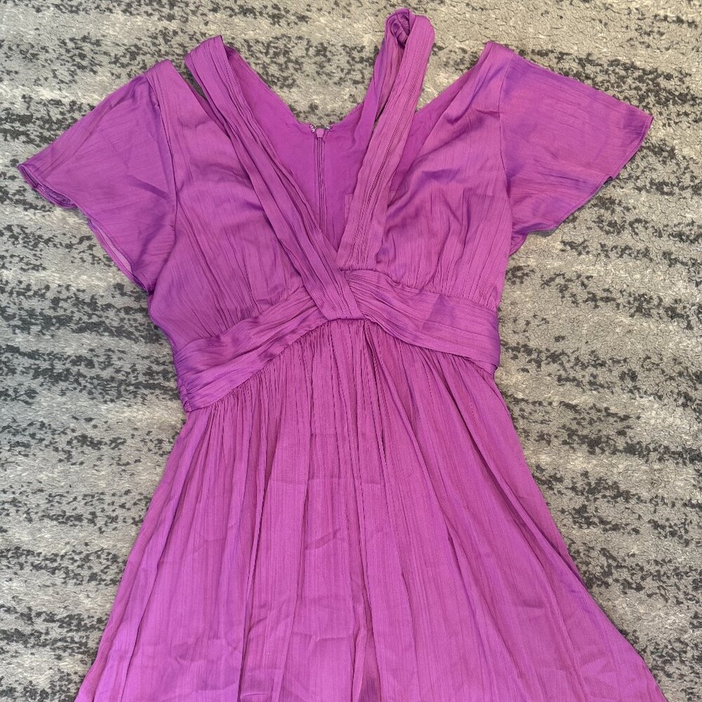 NWT ANTHROPOLOGIE silk dress